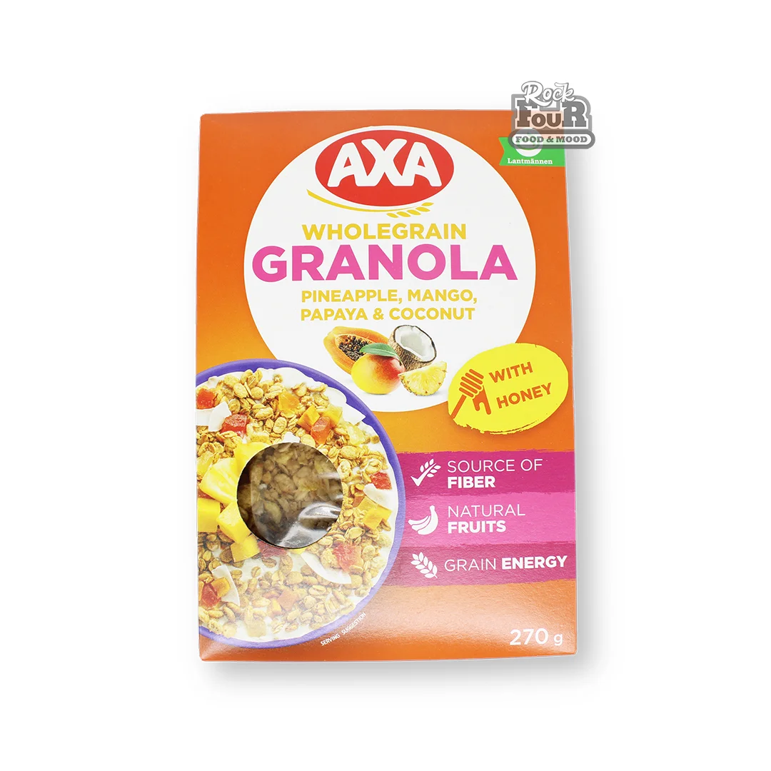 Muesli "AXA Granola" with tropical fruits 270g